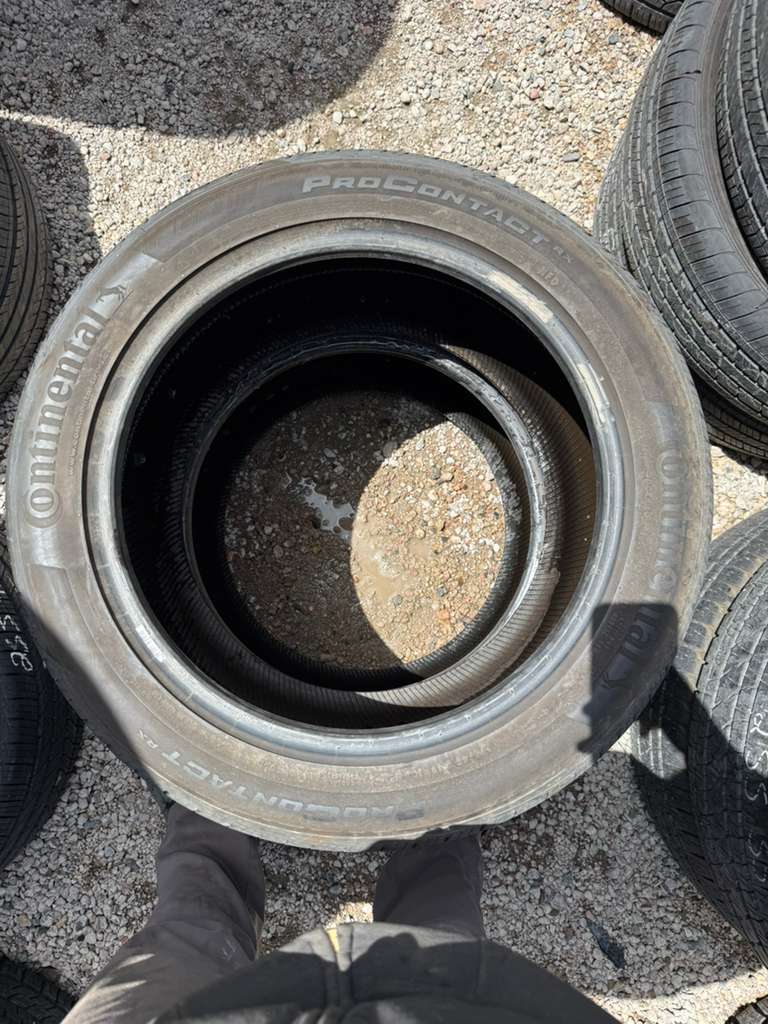 275/45R19 Pair (2 Used Tires) Continental ProContact RX