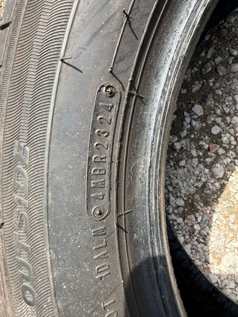 215/55R17 Pair (2 Used Tires) Falken Pro G5 A/S