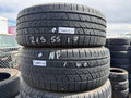 215/55R17 Pair (2 Used Tires) Falken Pro G5 A/S