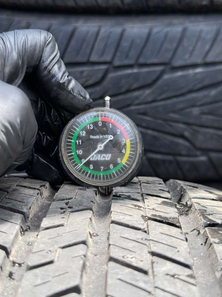255/55R19 Pair (2 Used Tires) Continental 4x4 Contact