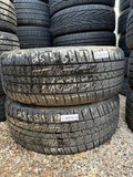255/55R19 Pair (2 Used Tires) Continental 4x4 Contact