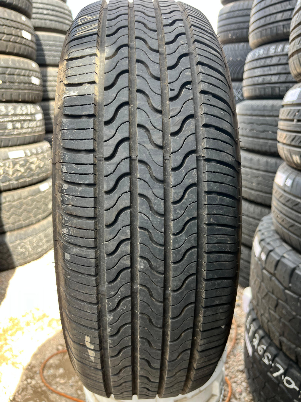 205/60R16 Pair (2 Used Tires) Firestone All Season