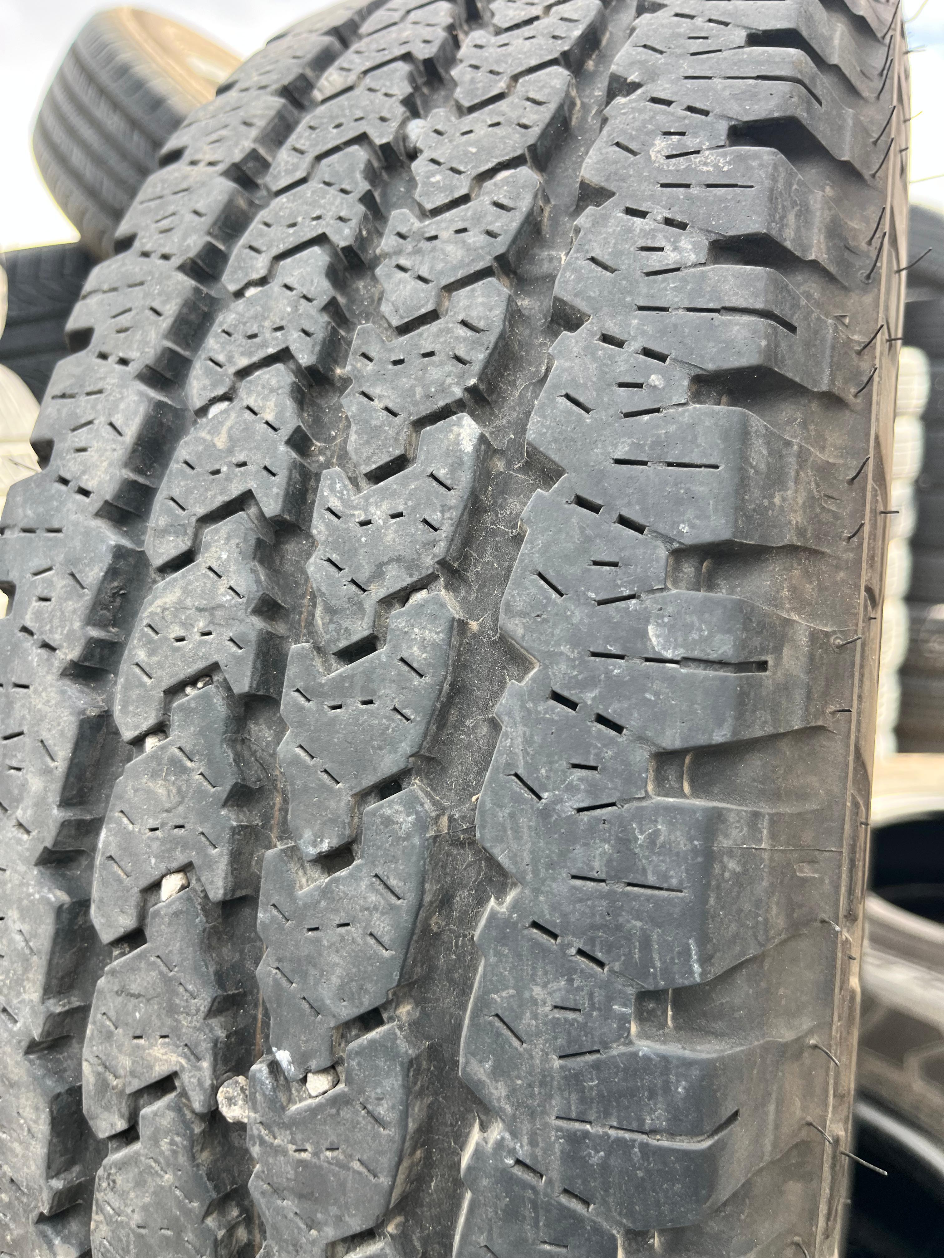 LT225/75R16 Set (4 Used Tires) Firestone Transforce AT2