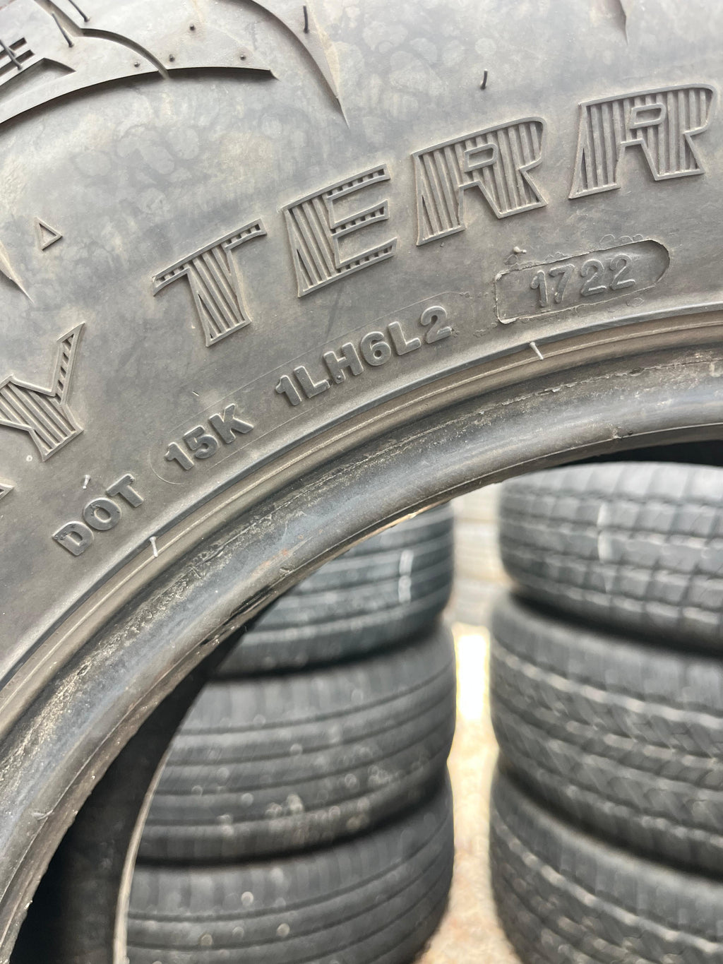 LT225/75R16 Pair (2 Used Tires) Corsa HighWay Terrain Plus