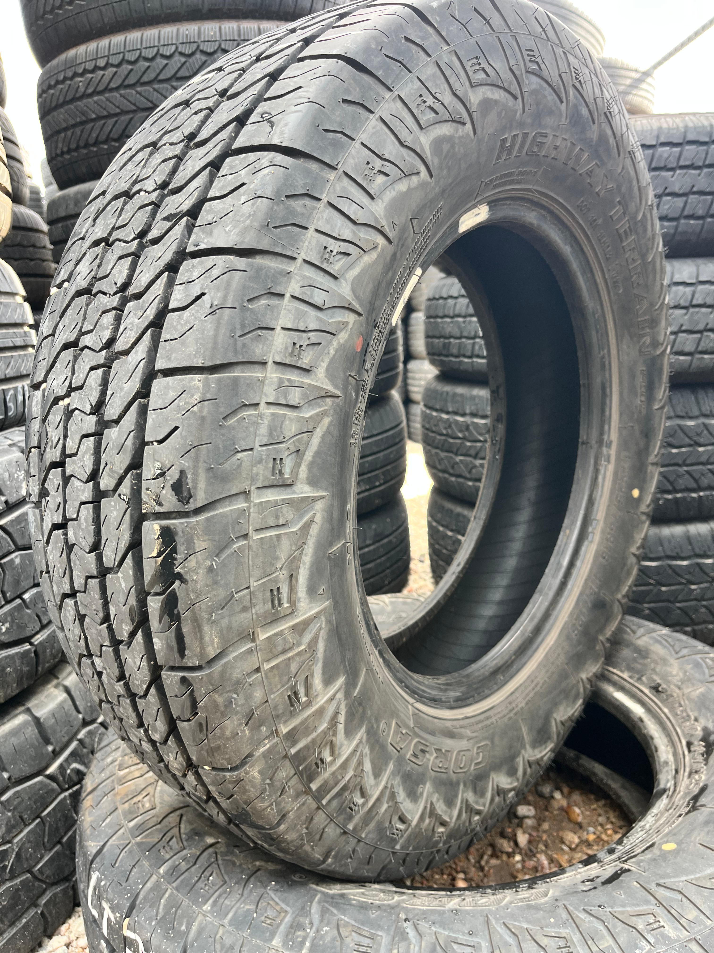 LT225/75R16 Pair (2 Used Tires) Corsa HighWay Terrain Plus