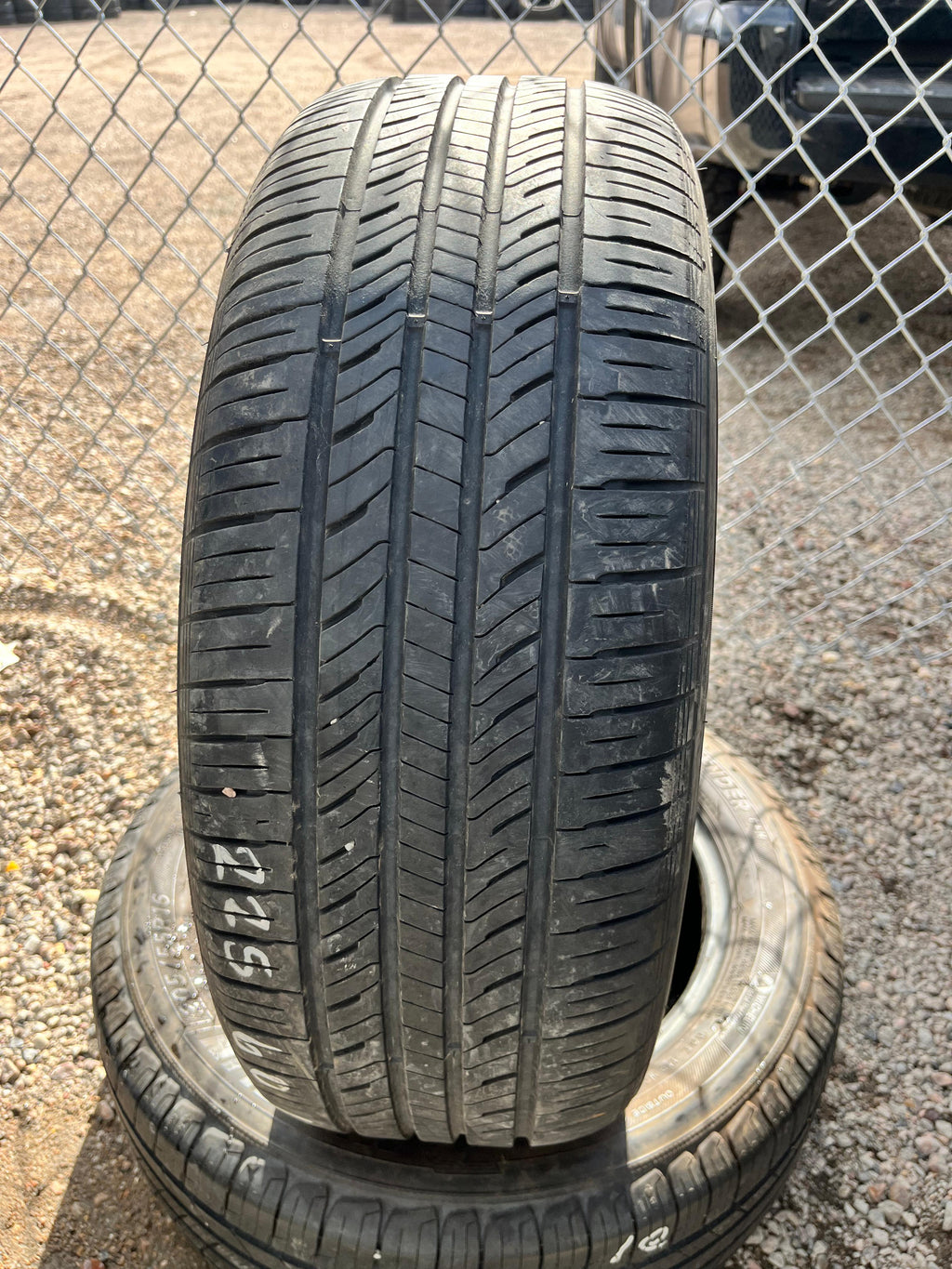 225/60R16 Pair (2 Used Tires) Laufenn G FIT AS