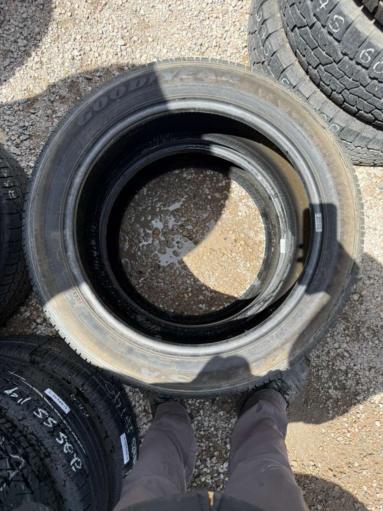 255/45R19 Pair (2 Used Tires) Goodyear Eagle RS-A