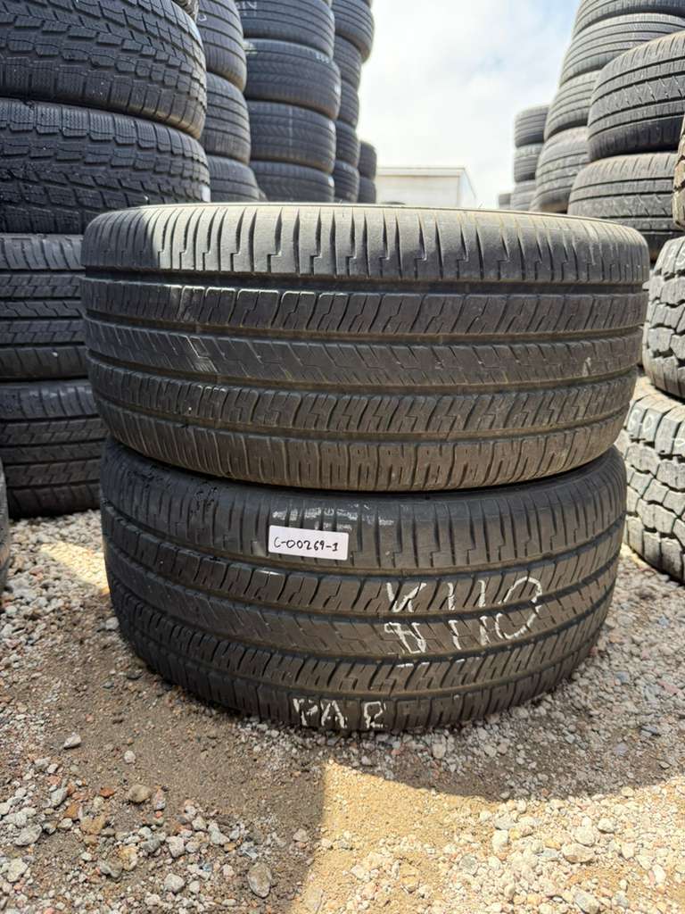 255/45R19 Pair (2 Used Tires) Goodyear Eagle RS-A