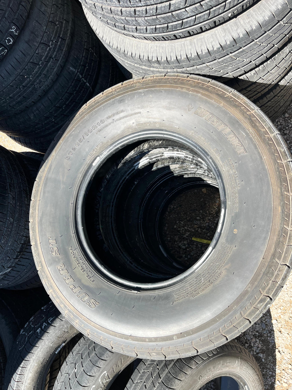 ST235/80R16 Set (4 Used Tires) WestLake Super ST
