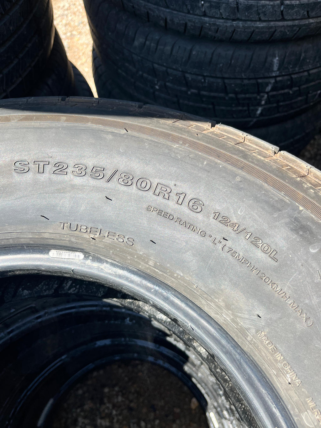 ST235/80R16 Set (4 Used Tires) WestLake Super ST