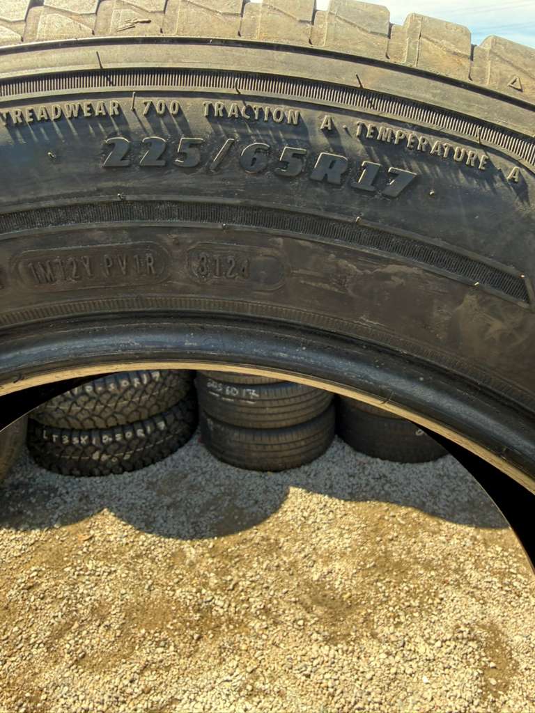 225/65R17 (3 Used Tires) Goodyear Assurance