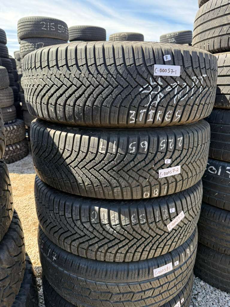 225/65R17 (3 Used Tires) Goodyear Assurance