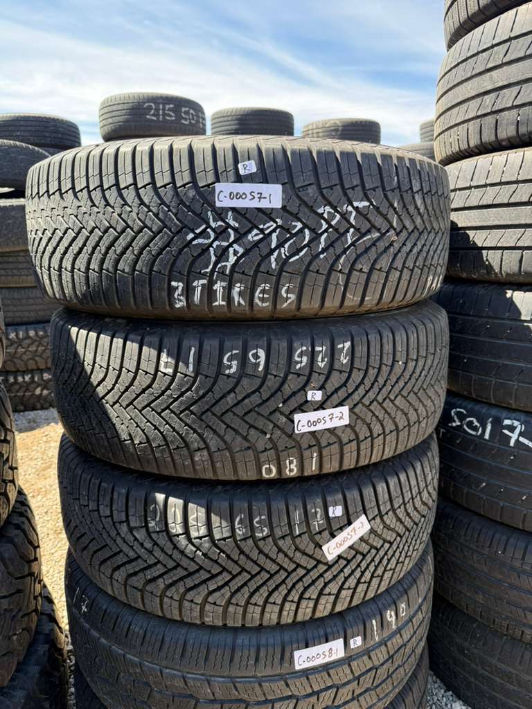 225/65R17 (3 Used Tires) Goodyear Assurance