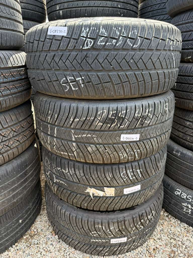 255/45R19 Set (4 Used Tires) Vredestein Wintertrac Pro