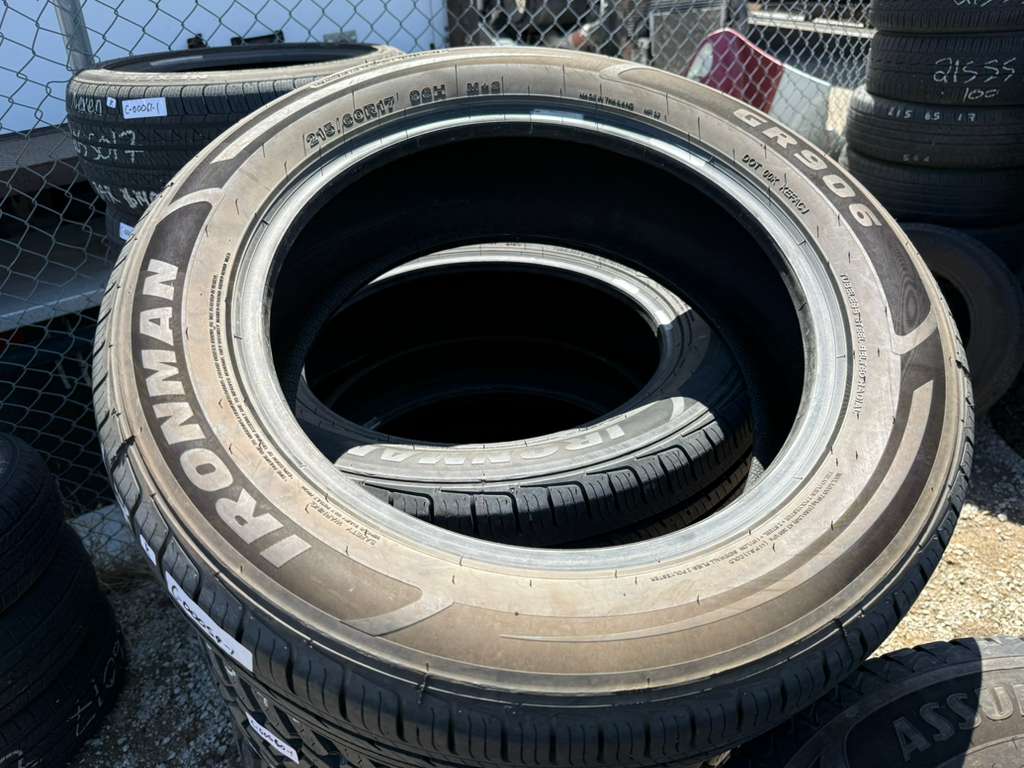 215/60R17 Pair (2 Used Tires) Ironman GR906
