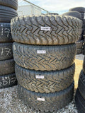LT265/70R17 Set (4 Used Tires) Goodyear Wrangler Authority
