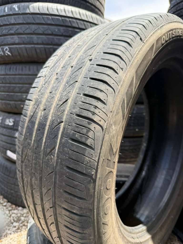 245/55R19 Pair (2 Used Tires) Hankook Ventus S1 Noble