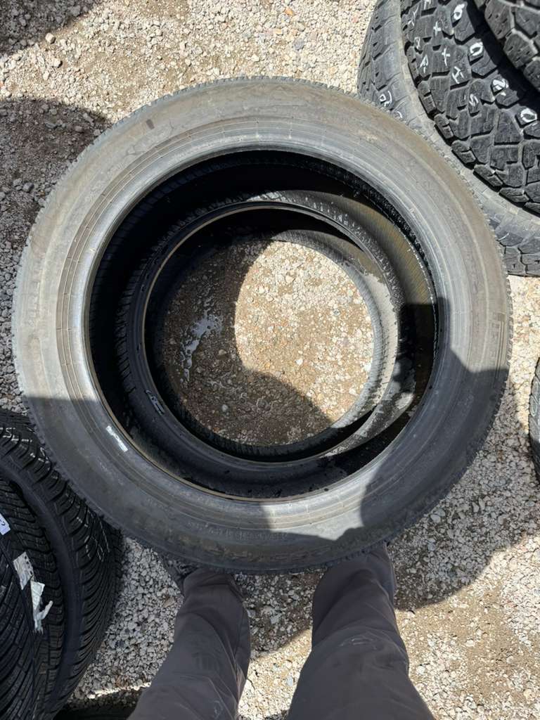 255/45R19 Pair (2 Used Tires) Pirelli P7 AS Plus 3