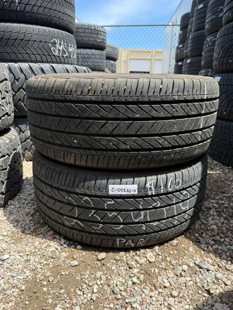 235/40R19 Pair (2 Used Tires) Bridgestone Turanza EL 440