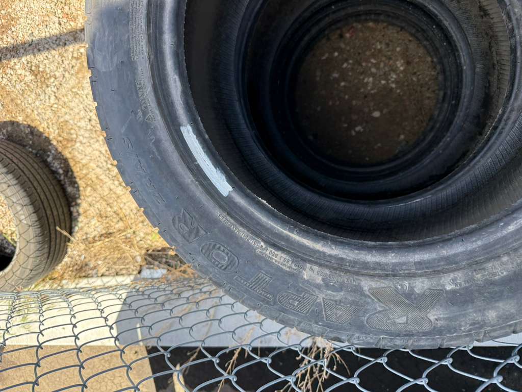 255/50R17 Pair (2 Used Tires) Riken Raptor ZR AS
