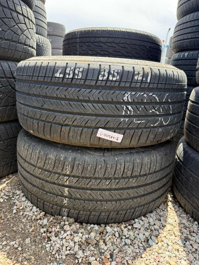 255/35R21 Pair (2 Ised Tires) Michelin Pilot Sport All Season 4