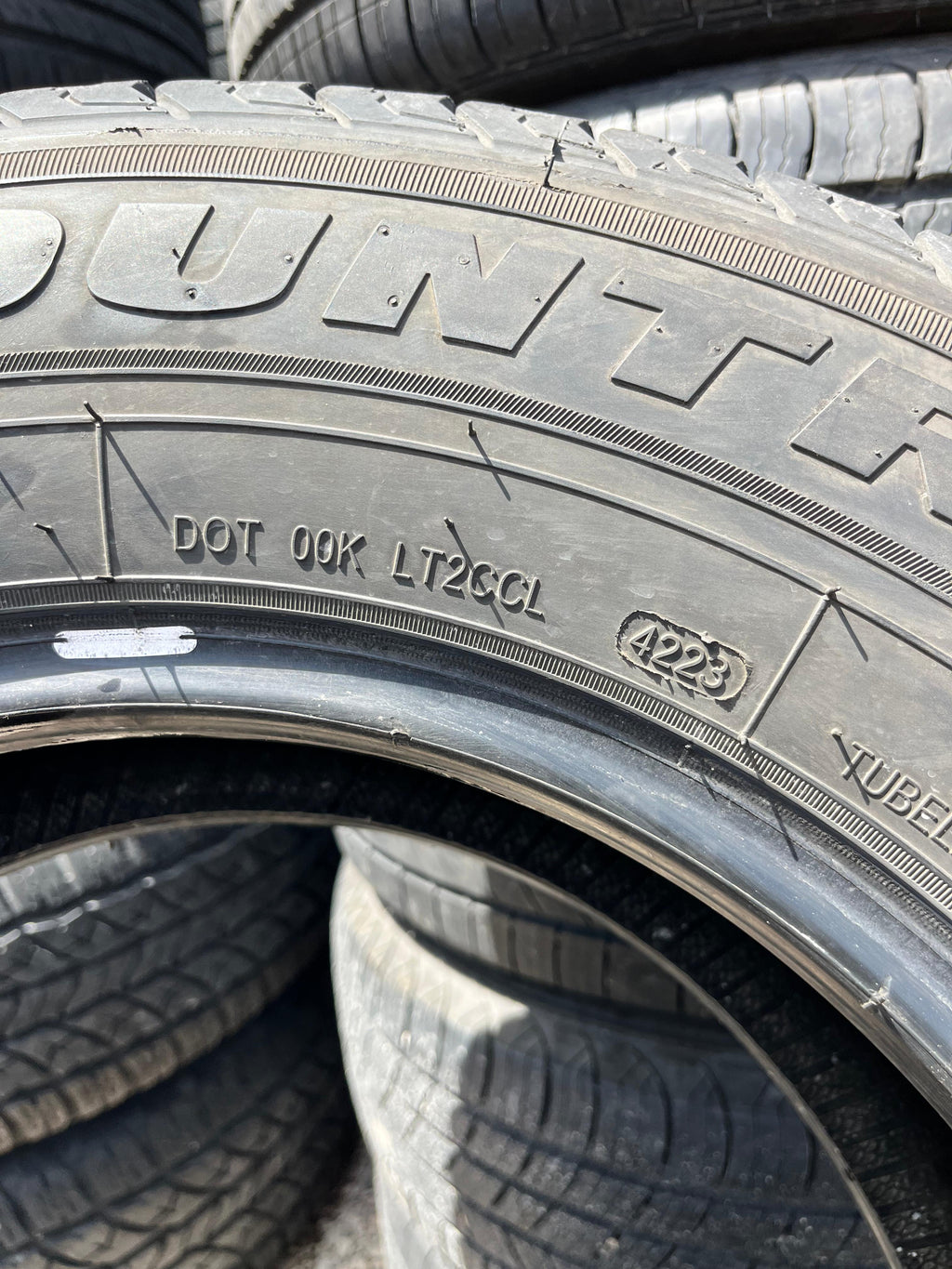 LT225/75R16 Pair (2 Used Tires) Ironman All Country