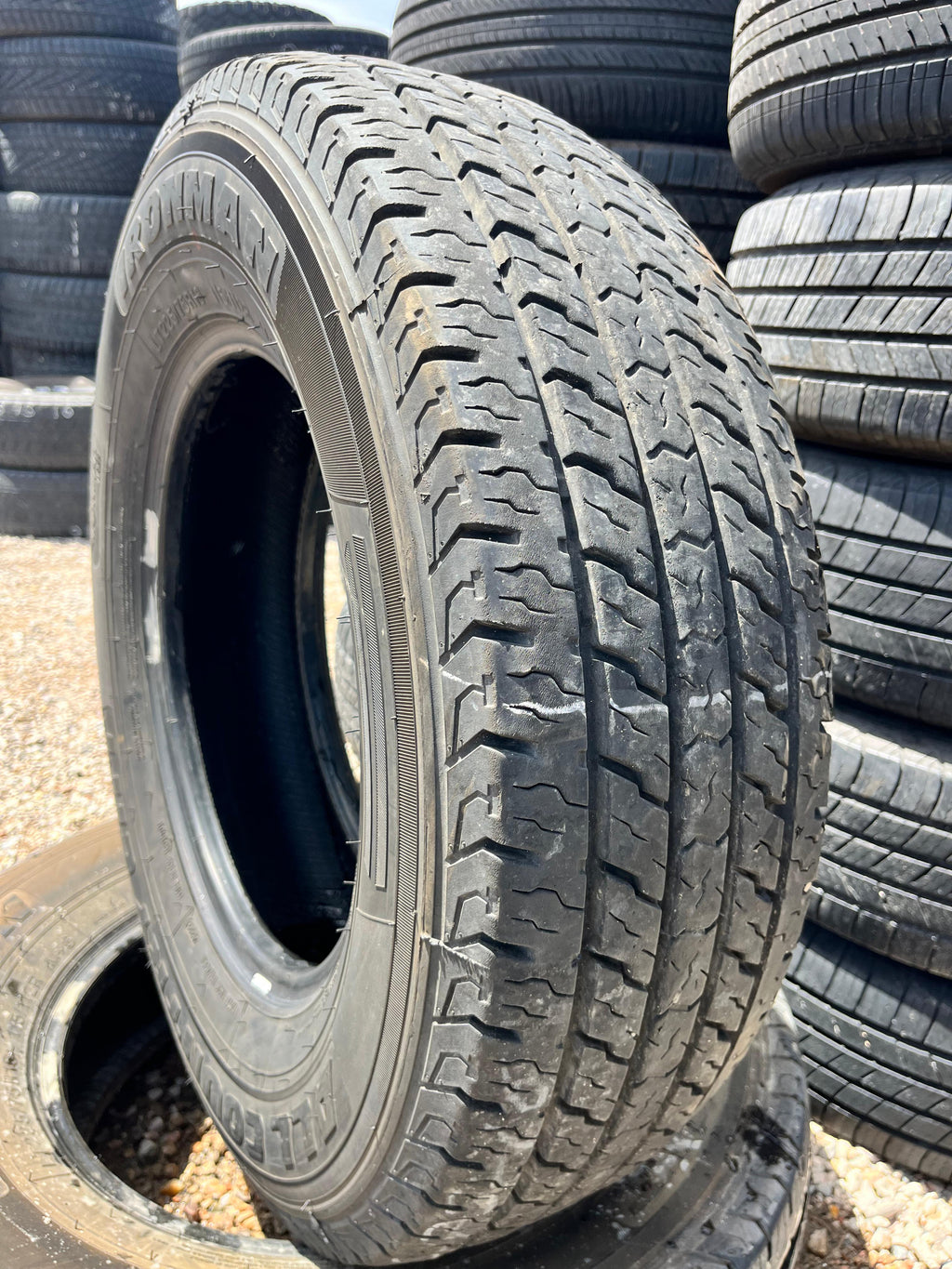 LT225/75R16 Pair (2 Used Tires) Ironman All Country