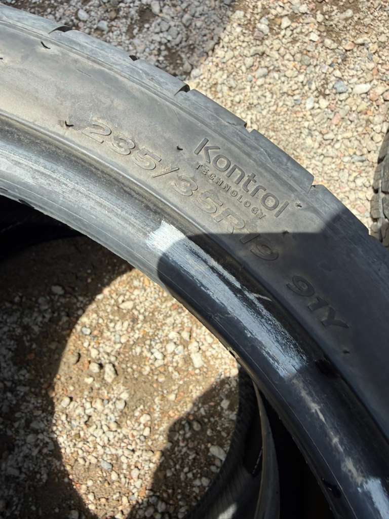 235/35R19 Pair (2 Used Tires) Hankook Ventus S1 Evo3