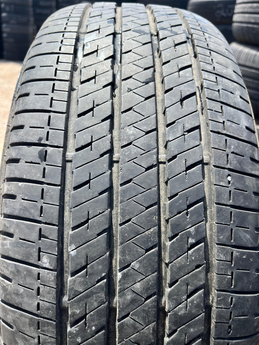 225/60R16 Pair (2 Used Tires) Bridgestone Ecopia