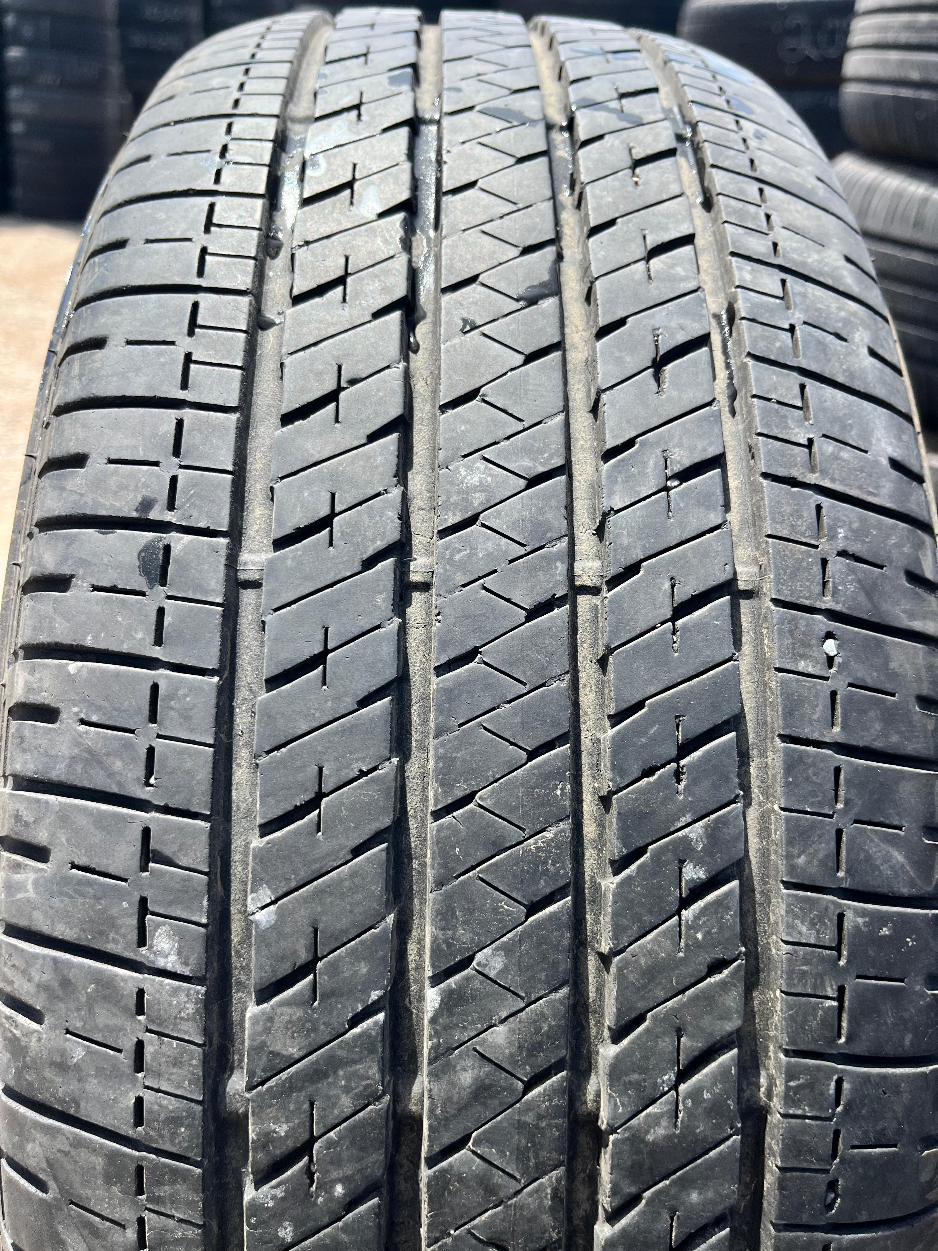 225/60R16 Pair (2 Used Tires) Bridgestone Ecopia