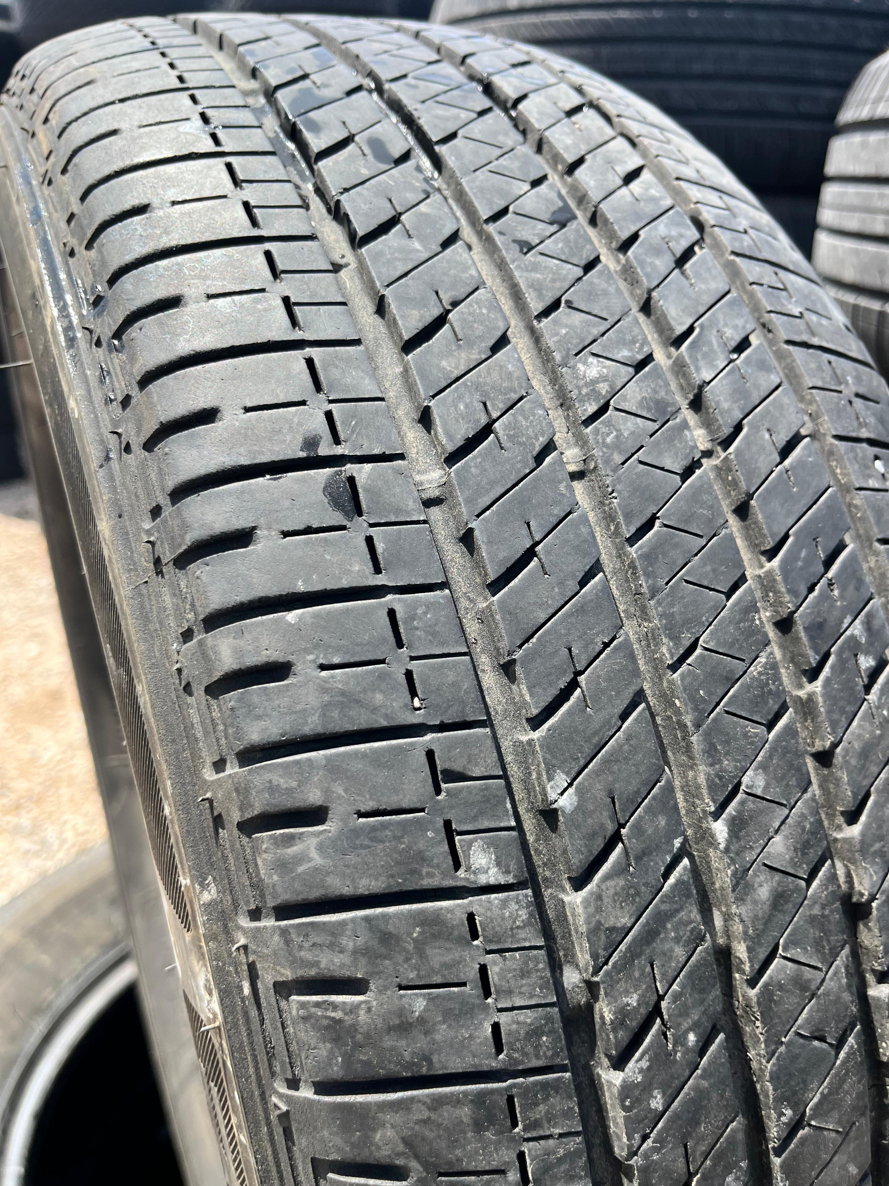 225/60R16 Pair (2 Used Tires) Bridgestone Ecopia