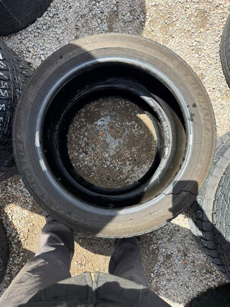 245/45R19 Pair (2 Used Tires) Michelin Primacy Tour A/S