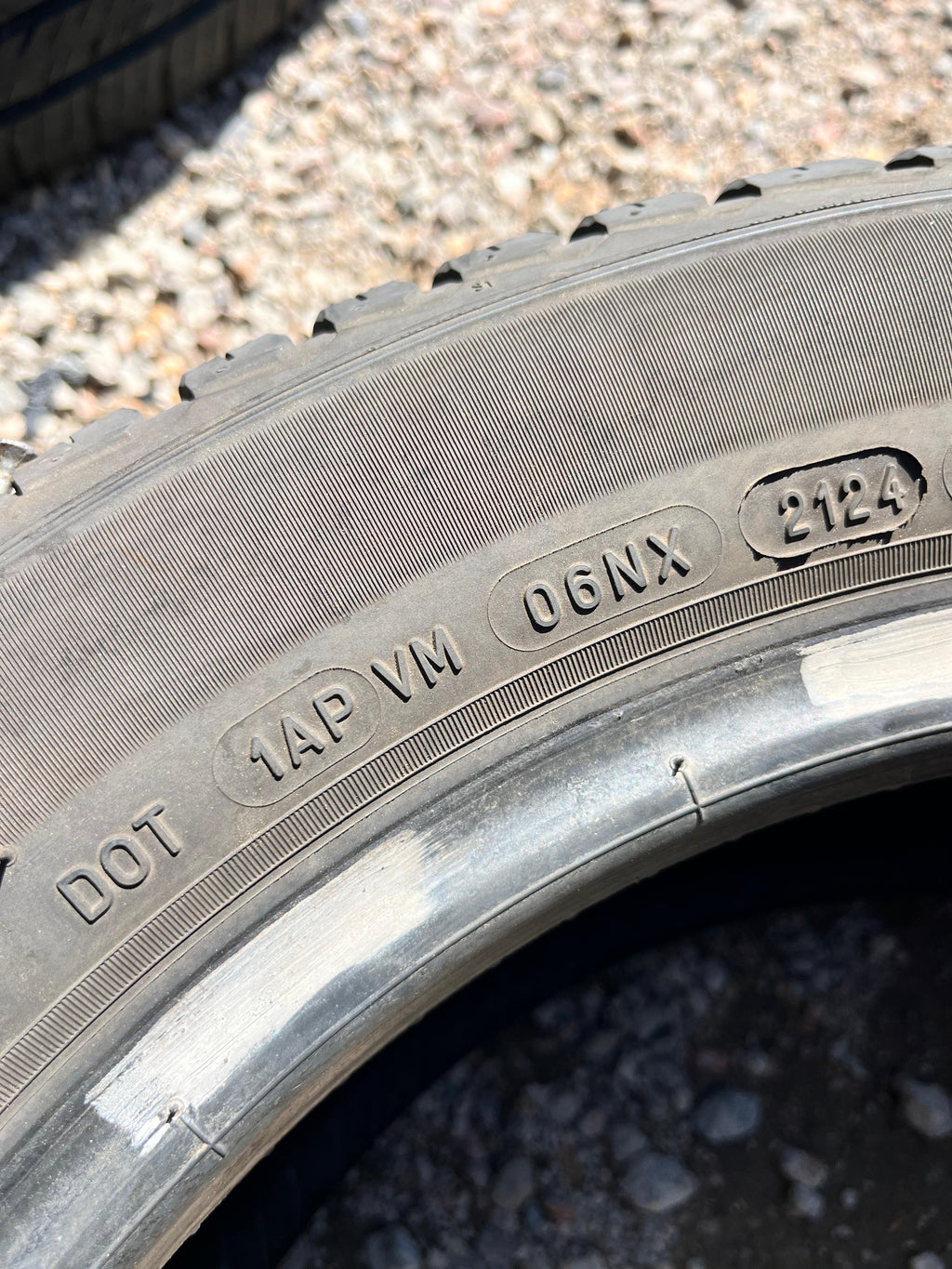 215/55R16 Pair (2 Used Tires) Michelin CrossClimate