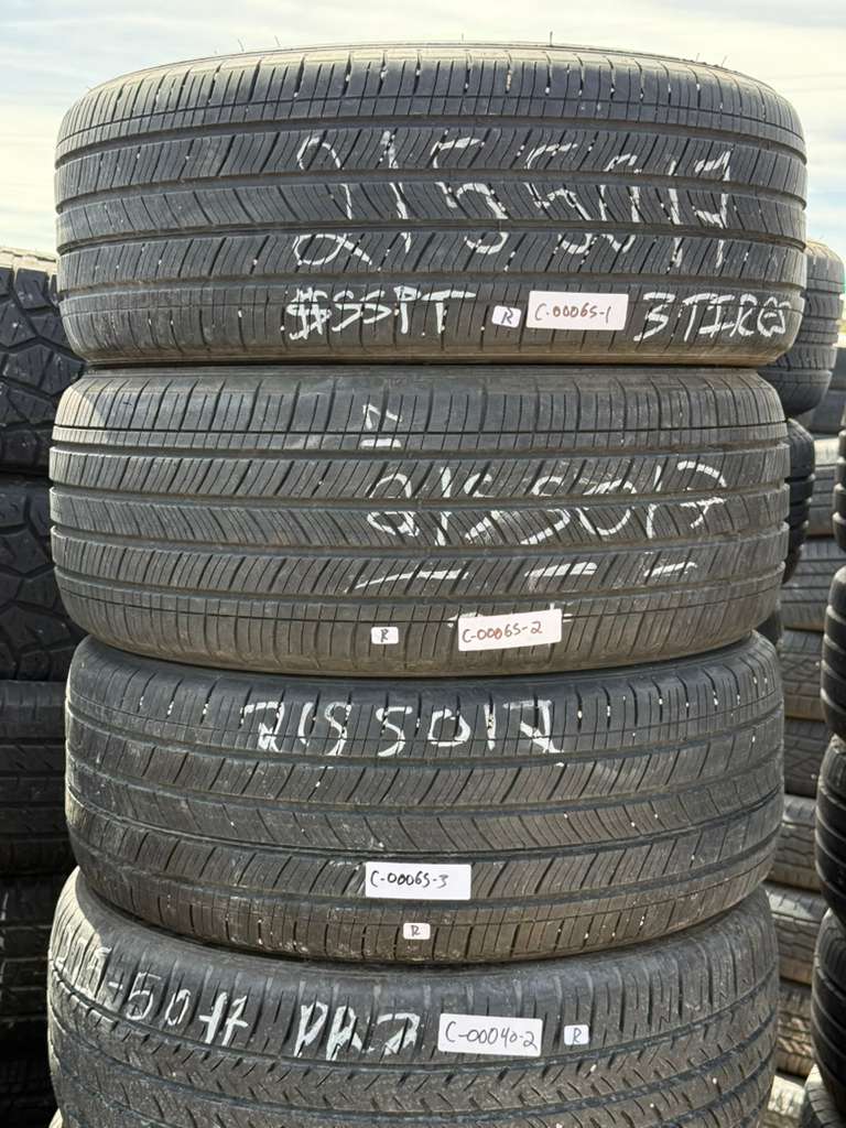 215/50R17 (3 Used Tires) Michelin Energy Saver