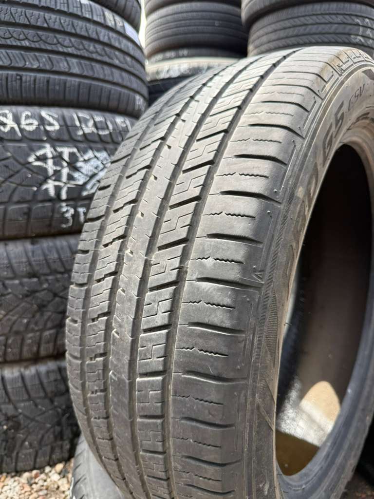 225/55R19 Pair (2 Used Tires) Falken Pro G5 CSV