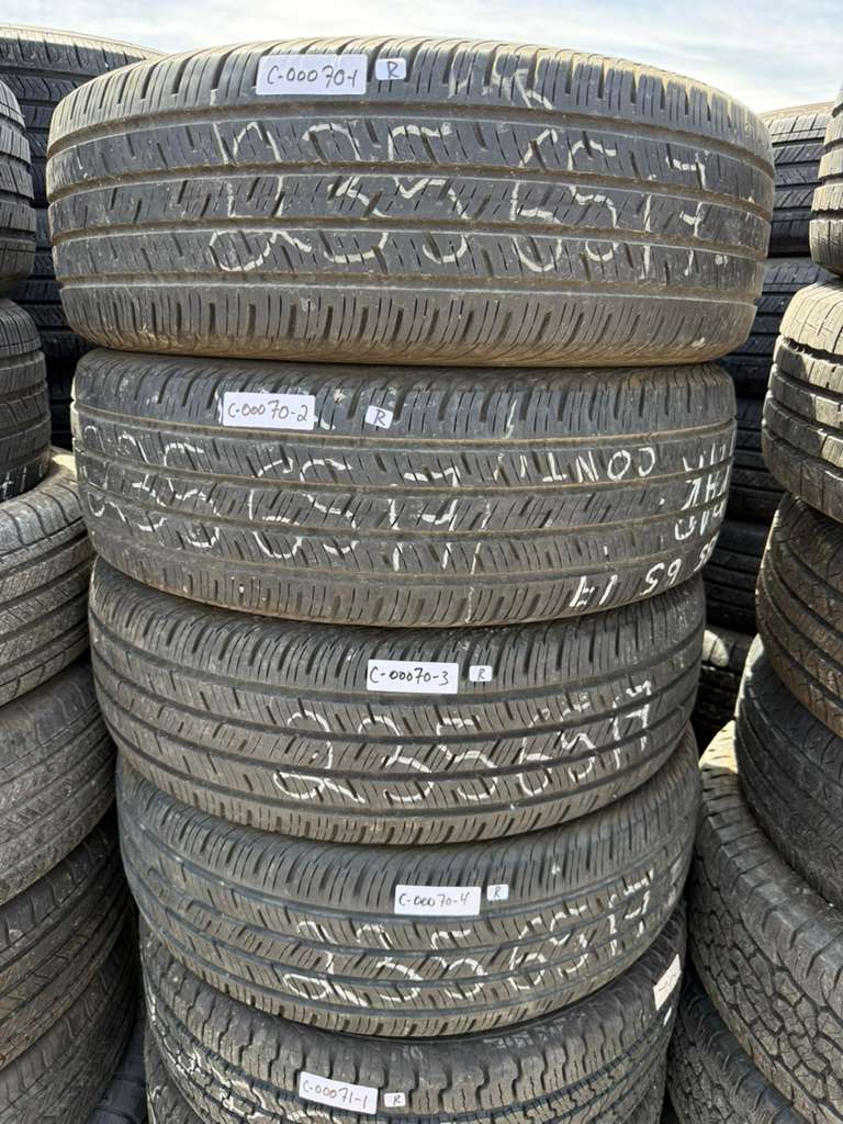 235/65R17 Set (4 Used Tires) Continental Conti Pro Contact