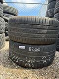285/40R21 Pair (2 Used Tires) Hankook Ventus S1 evo3