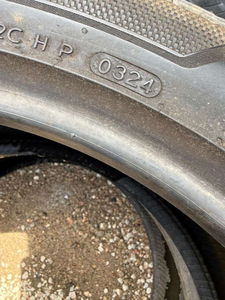 285/40R21 Pair (2 Used Tires) Hankook Ventus S1 evo3
