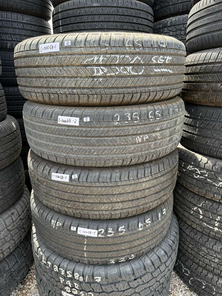 235/65R17 Set (4 Used Tires) Michelin Primacy