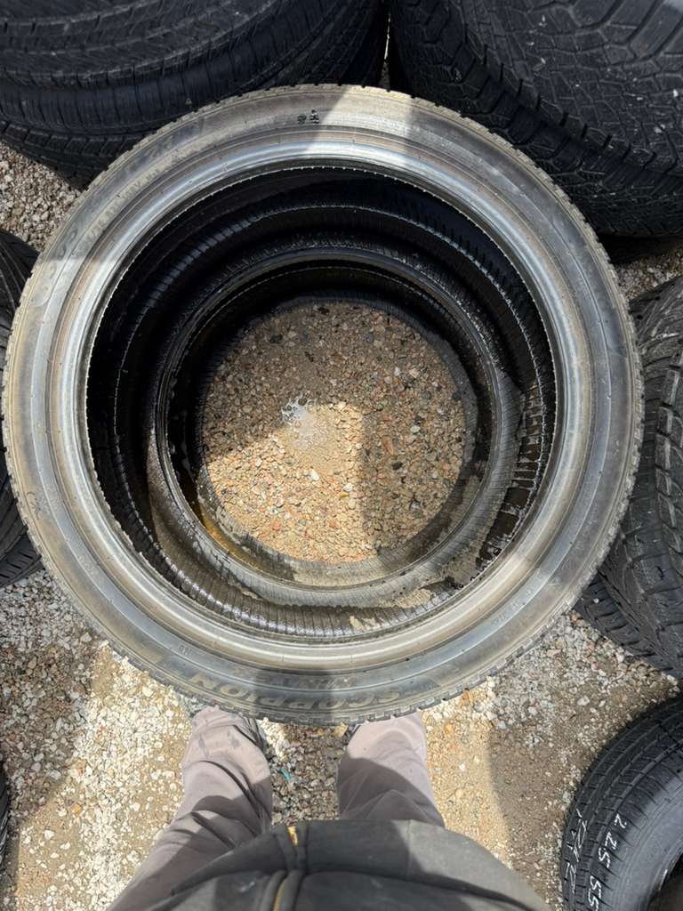 305/35R21 Pair (2 Used Tires) Pirelli Scorpion Winter