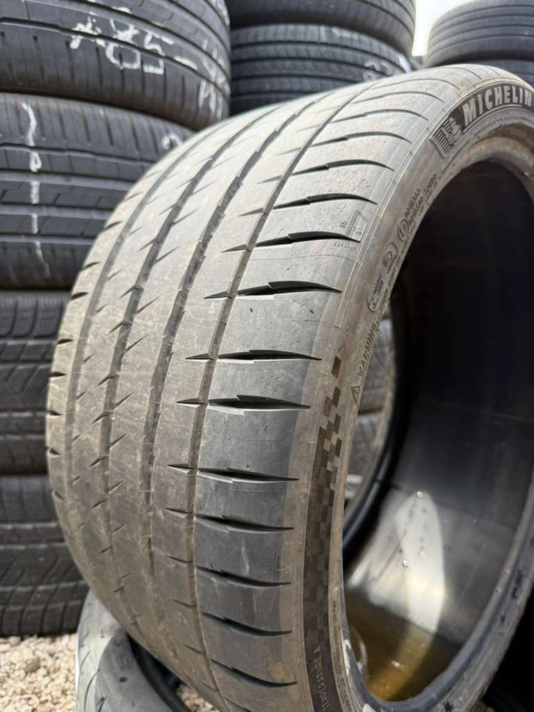 285/40R21 Pair (2 Used Tires) Michelin Pilot Sport 4 S