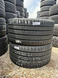 285/40R21 Pair (2 Used Tires) Michelin Pilot Sport 4 S