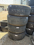 275/40R21 Set (4 Used Tires) Pirelli Scorpion Winter