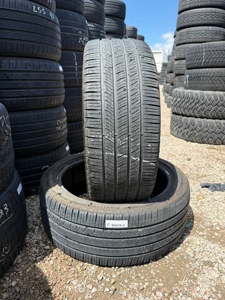 245/45R21 Pair (2 Used Tires) Pirelli Scorpion MS