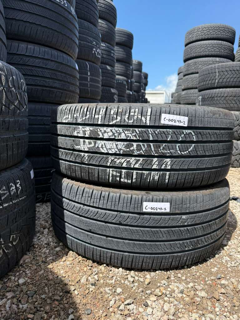 245/45R21 Pair (2 Used Tires) Pirelli Scorpion MS