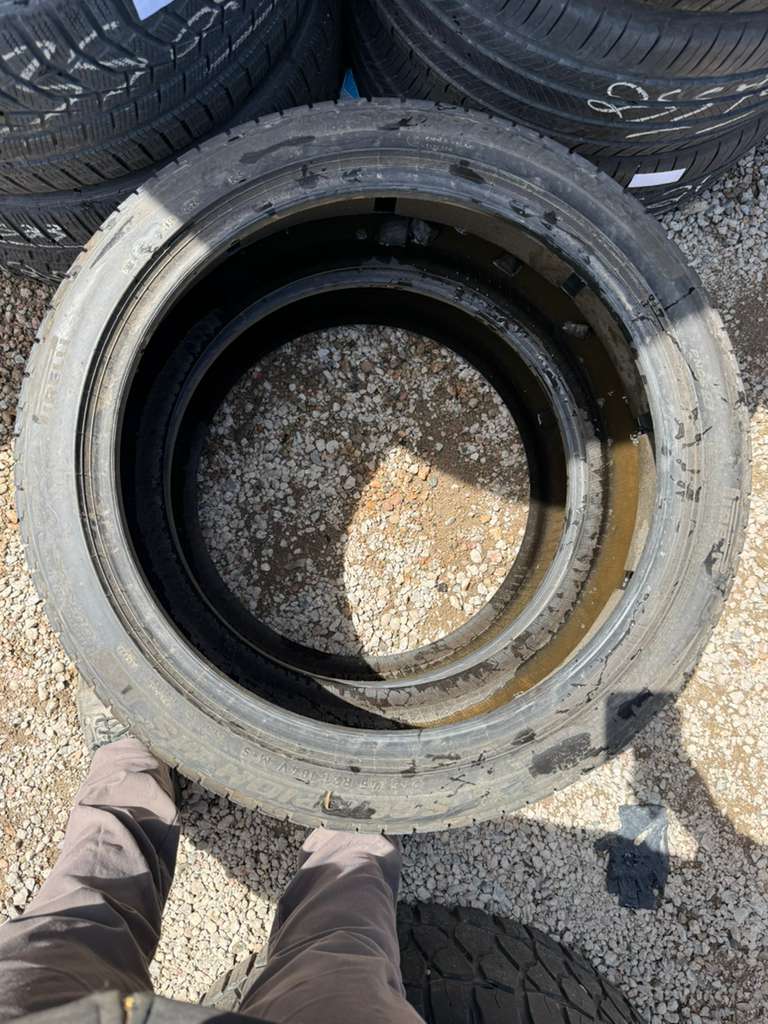 245/45R21 Pair (2 Used Tires) Pirelli Scorpion MS
