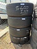 285/40R23 Set (4 Used Tires) Michelin Primacy All Season