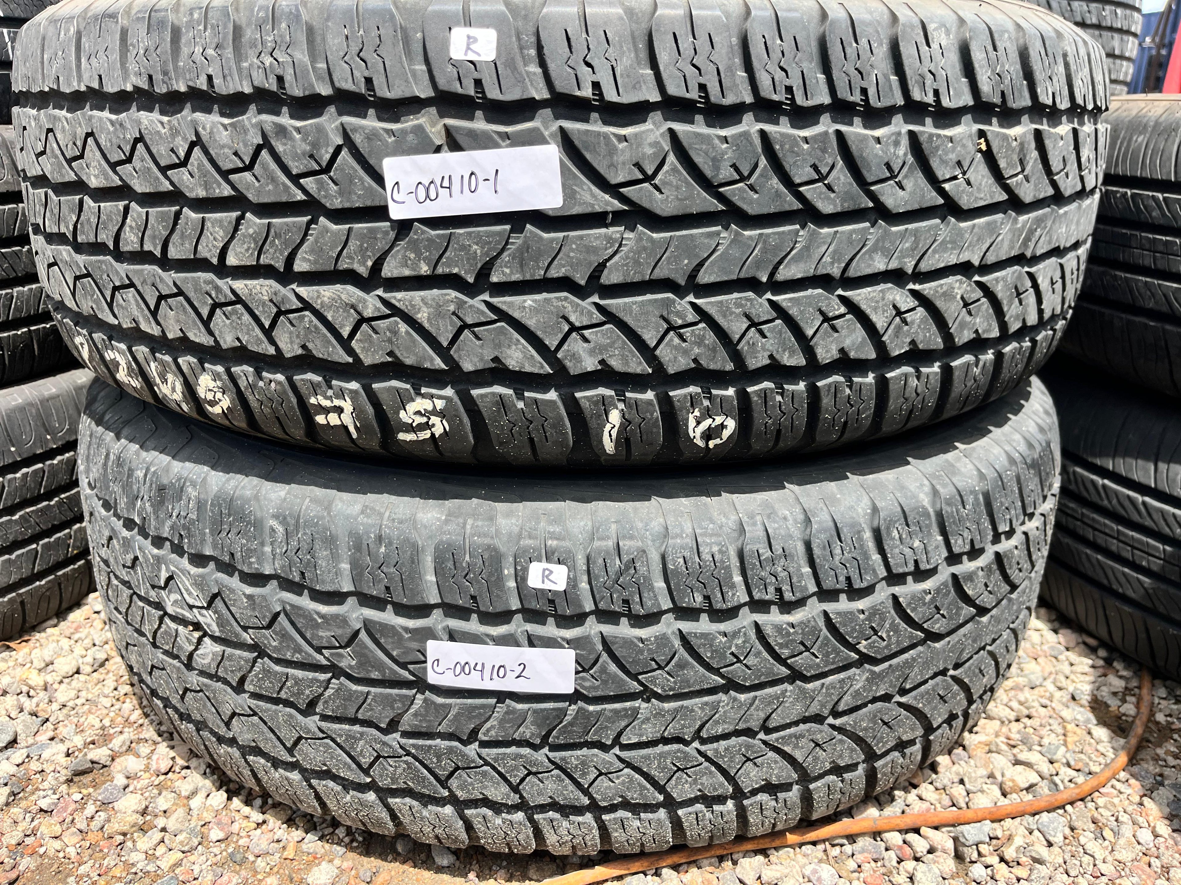 265/75R16 Pair (2 Used Tires) Sailun Terramax