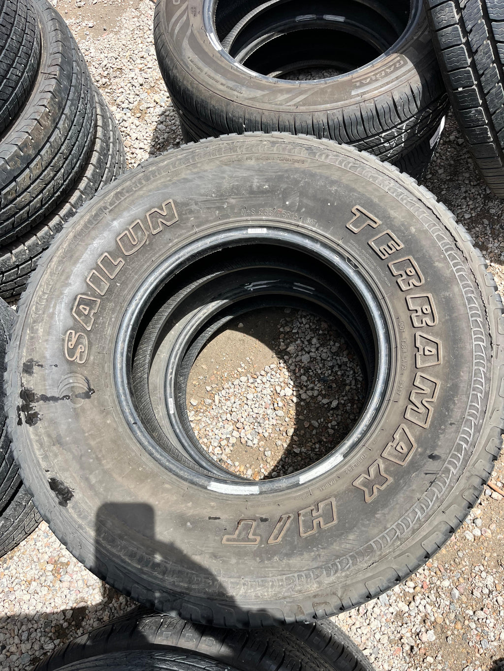 265/75R16 Pair (2 Used Tires) Sailun Terramax