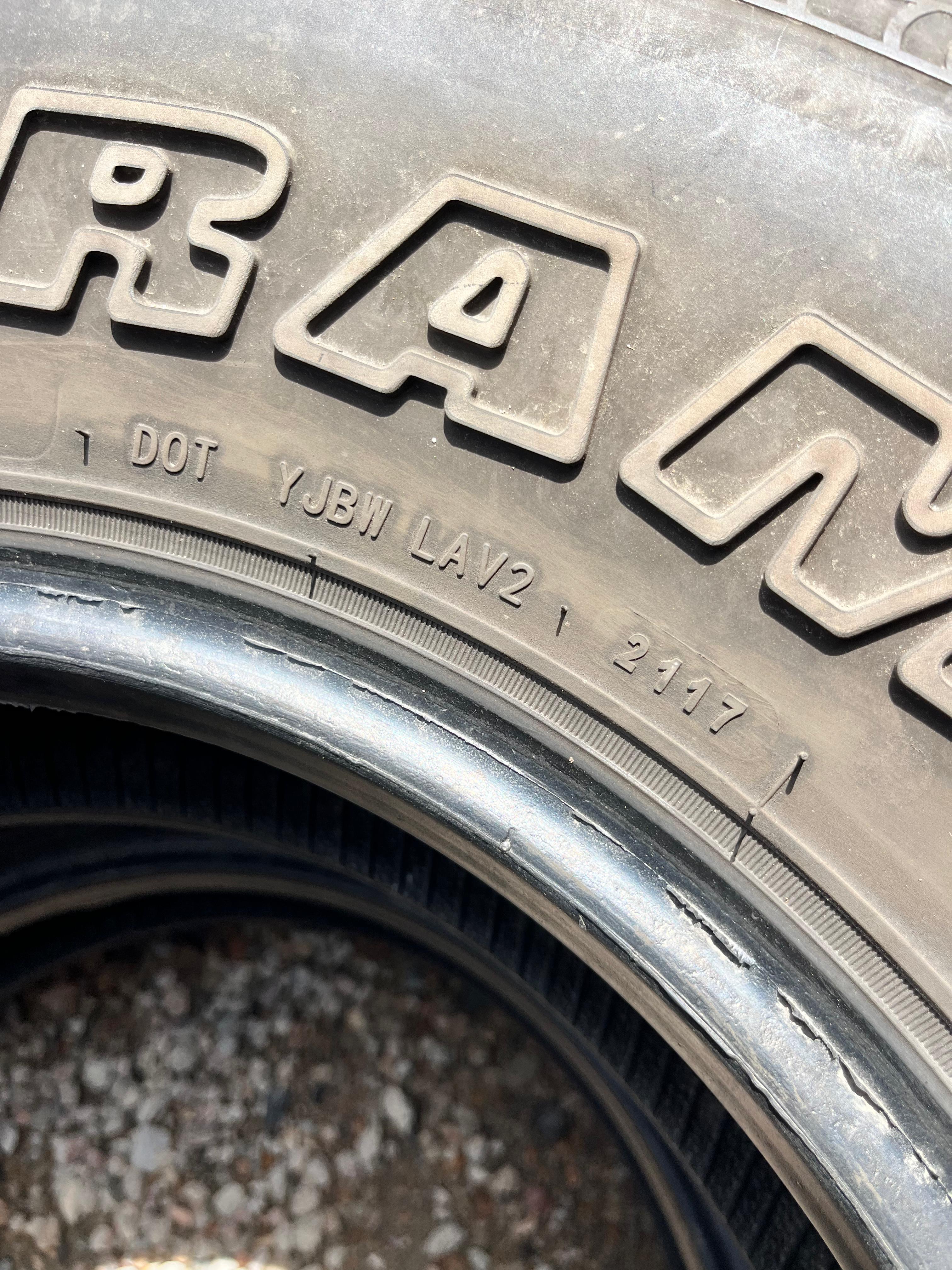 265/75R16 Pair (2 Used Tires) Sailun Terramax